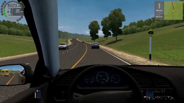 [City Car Driving VR] 시티카 드라이빙 대우 라노스 Daewoo Lanos VR Driving