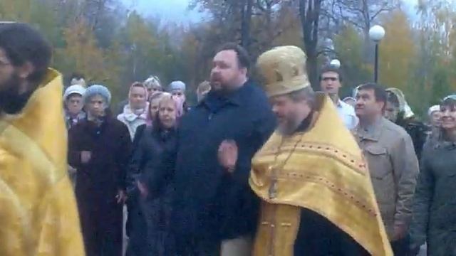 Передача иконы Рождества Христова с частицей яслей Богомладенца