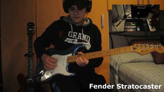 Blues Improvisation With Fender Stratocaster & Epiphone Dot - By Gaspare Vaccaro