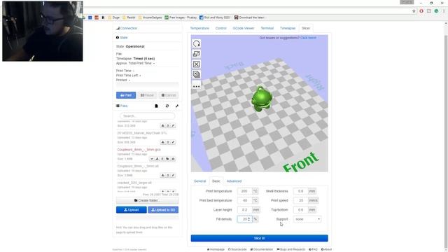 How To Use The OctoPrint Website Application