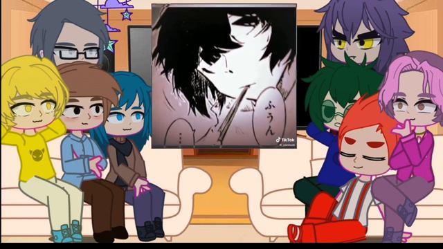 [Реакция 13 карт на БСД(Ацуши, Дазай, Куникида)] {Гача Клуб} •Я жива!•