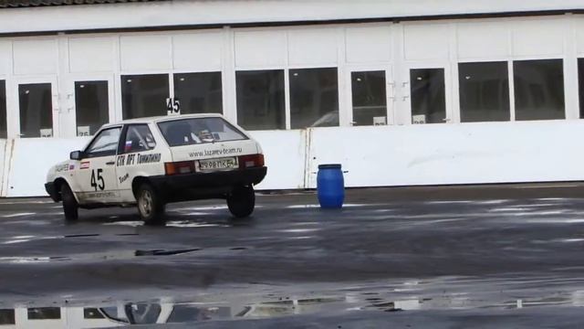 СТК ЛРТ-Томилино, автослалом, мальтийский крест