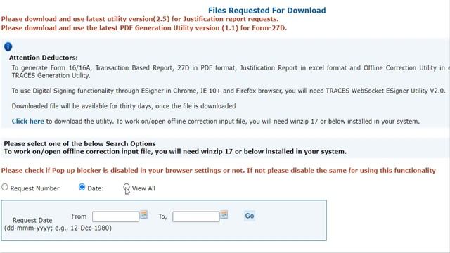 How To Download TDS Certificate From Traces Form 16A I With PDF Generation Utility I CA Satbir Sing