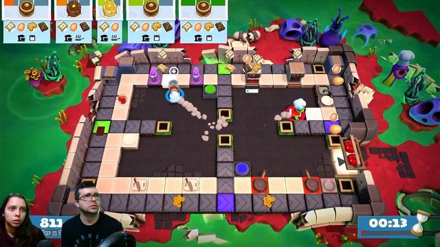 OVERCOOKED 2 🟢 Gameplay Parte 06 🟢 Overcooked!2  Gourmet Edition [Ps4 - Dublado PT-BR]  #06