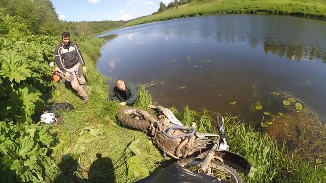 Эндуро. Водные процедуры )