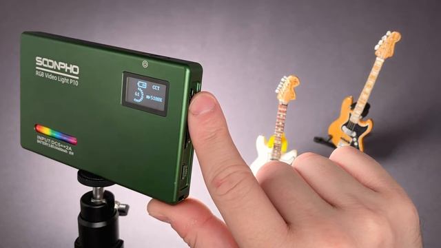 Soonpho P10 портативный RGB видеосвет  Конкурент Aputure MC за 33  распаковка и обзор