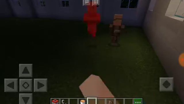 Разношу дом в майнкрафте , белый дом