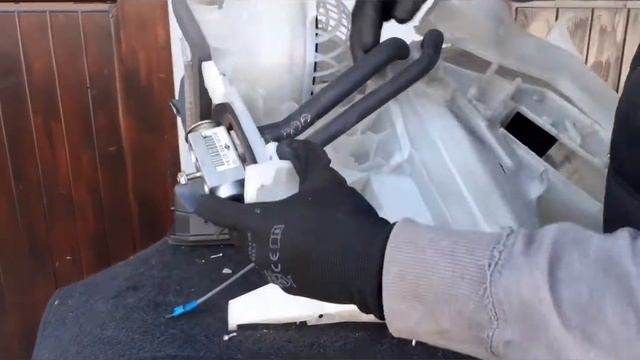 Mercedes W169 How To Change AC  Cabin Radiator