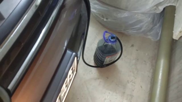 Замена масла насосом с Али