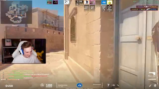 ОНИ ДЕРЖАЛИСЬ ДО Последнего, ВОЙС - ЧАТ Противников в CS2