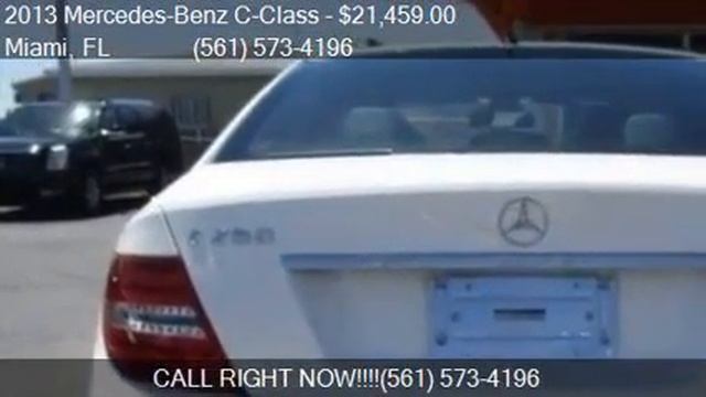 2013 Mercedes-Benz C-Class C250 Sport Sedan For Sale In Miam