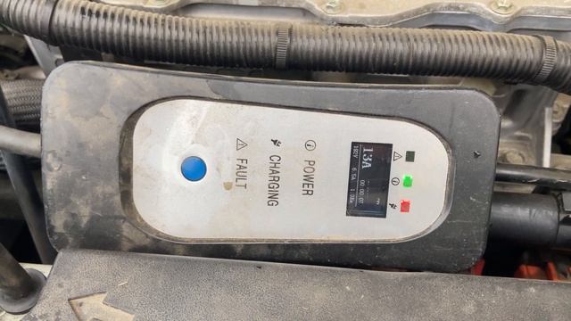 Тест инверторного генератора на зарядку Nissan Leaf ZE0