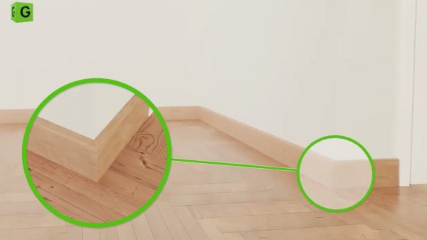 Плинтус ПВХ Рико Концепт 80мм 2,2м 80024