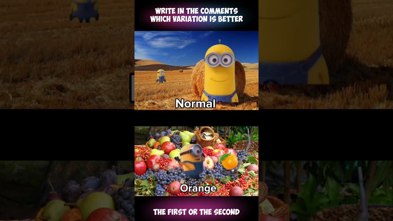 Minions Sound Variations In 50 Sec #shorts