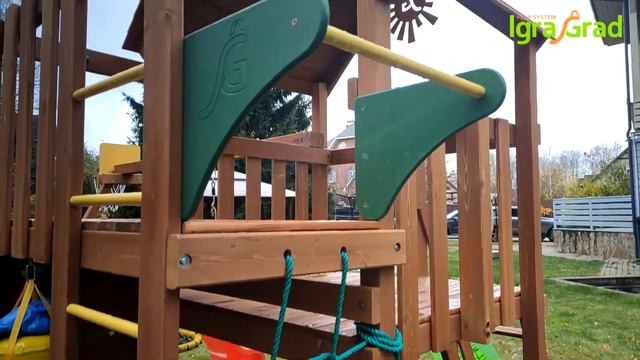 Обзор детской игровой площадки 