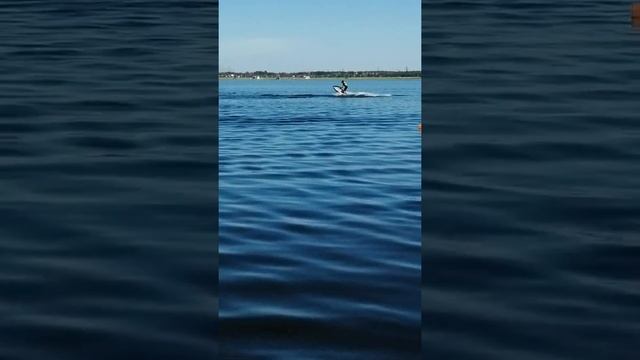 Гидроцикл. Покатушки на озере