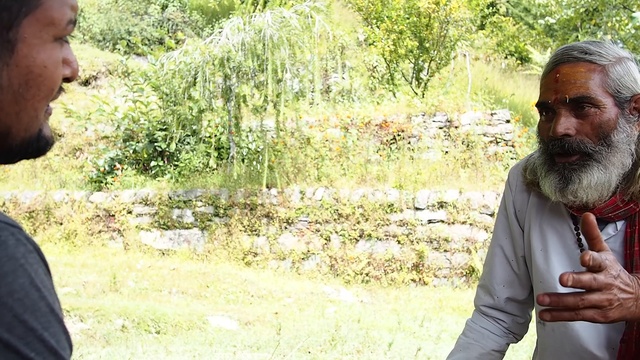 Беседа с Пуджари 