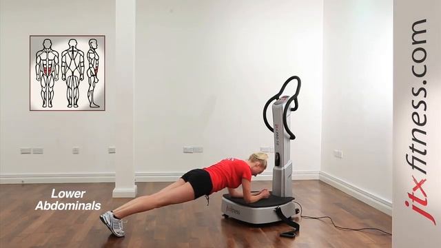 Vibration Plate Exercises - How To Work Lower Abdominals On A Vibration Plate