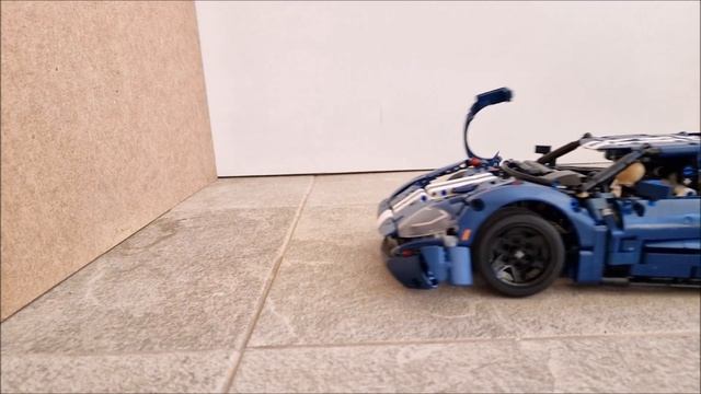 Lego Ford GT CRASH Test ? 80 Km/H ? Lego Technic Crash Test