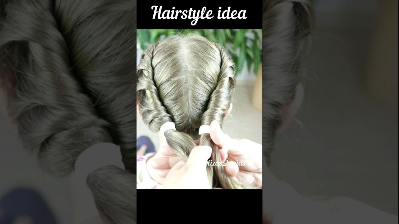 Cool Hair Idea!  Braid Without Braiding