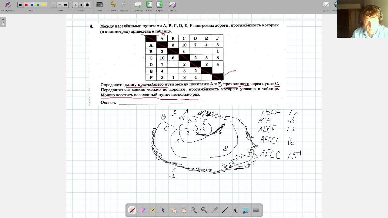 ОГЭ. Информатика. Разбор 1 варианта из Ушакова