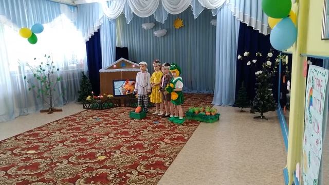 Детская театрализация сказки воспитанниками группы №5 МБДОУ№36 г.Азова.