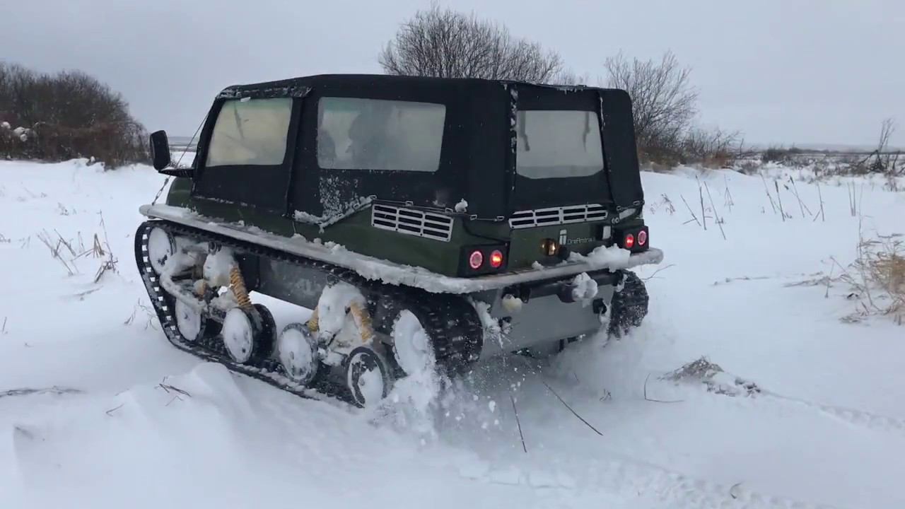 TERRANICA Dreamtrack на снегу