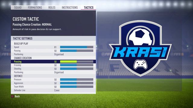 FIFA 18 BEST CUSTOM TACTICS TUTORIAL - BEST ATTACK & BEST DEFENSE - TIPS & TRICKS