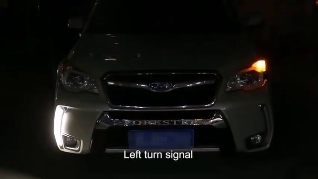 LED Tear Drops Daytime Running Light For Subaru Forester SJG XT