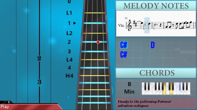 How To Play Christmas Kids By Roar On Violin (Tutorial)