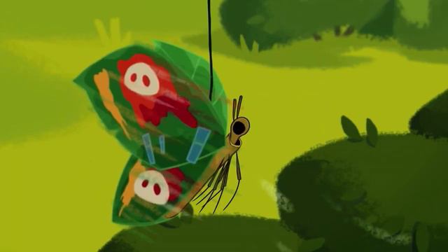 Angry Birds Toons W Spongebob Music Ep43: The Butterfly Effect