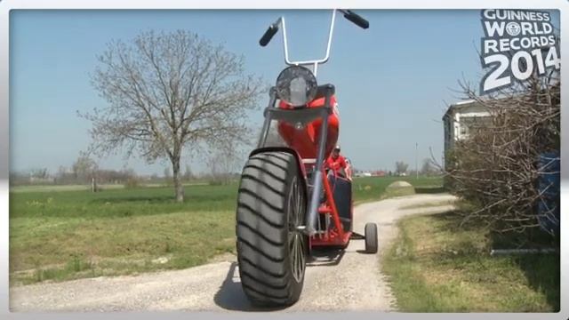The Biggest Bike/Самый большой мотоцикл на Земле !