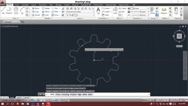 Autocad Gear Making