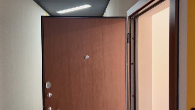 Замена МДФ панели на входной двери