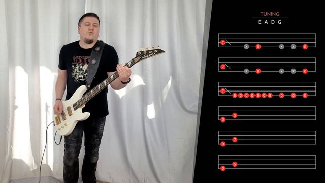 Juke Box Hero By Foreigner | Bass Cover With Tab