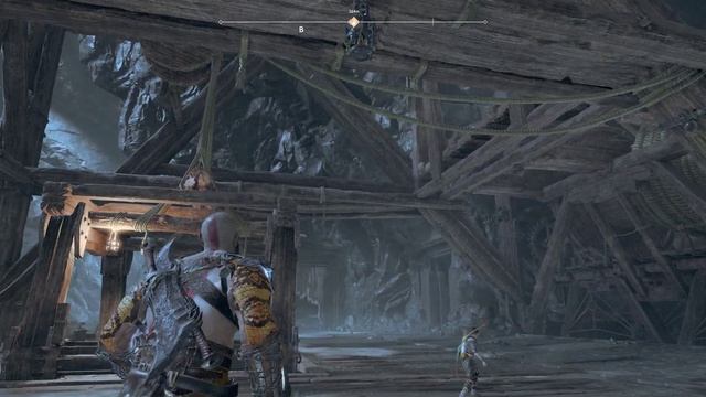 Битва с ОГРОМ КРАСНЫМ God Of War 2022 85 Путь к горе Вернитесь на гору Гора  МИДГАРД  Кратос и Сын