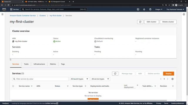 Amazon Elastic Container Service (ECS) With A Load Balancer | AWS Tutorial With New ECS Experience