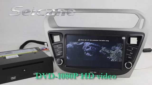 8 Inch 2013 2014 Peugeot 301 Touch Screen Radio DVD Navigation System With Bluetooth USB Music 3G W