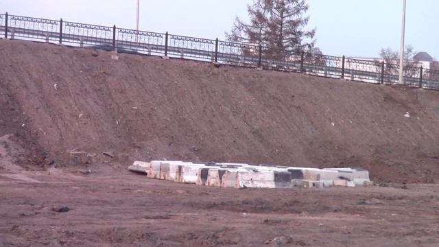 насыпь моста в ДСРе сползает