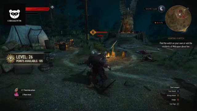 Witcher3: Using The Griffin Superior Sword