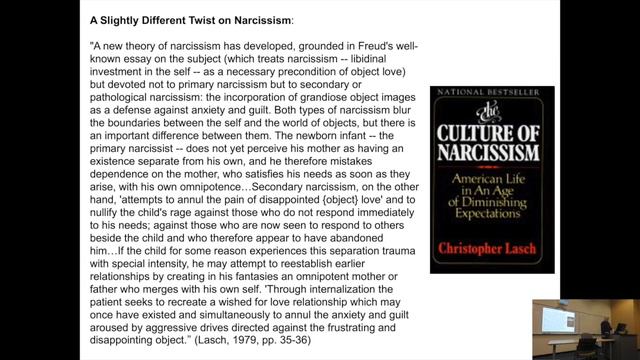 Narcissistic Disorders