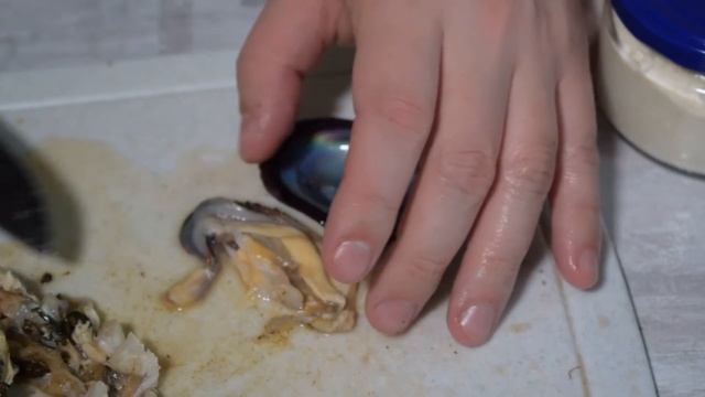 Запеченные мидии