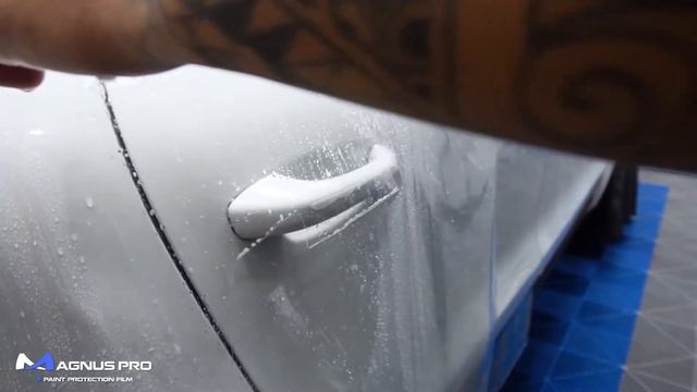 Porsche Macan White X Magnus Pro Paint Protection Film