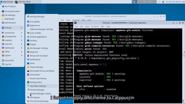 How To Instal Catppuccin Theme And Make Xfce (almost) Look Like MacOS