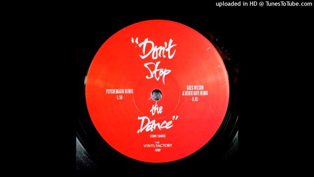 Bryan Ferry~Don't Stop The Dance [Greg Wilson & Derek Kaye Remix]