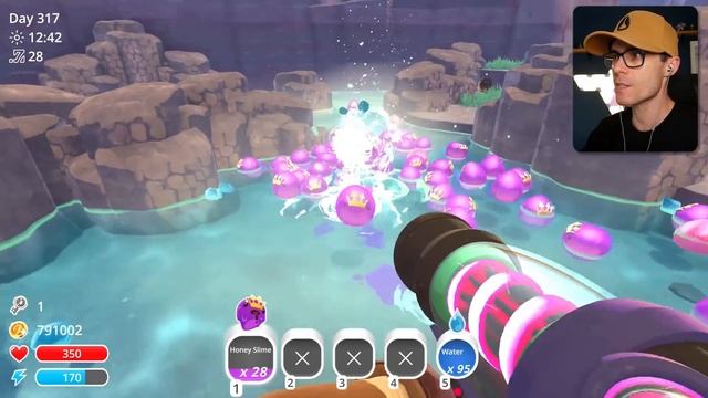 CAN 100 BLACK HOLE SLIMES BREAK THE GAME? - Slime Rancher Mod