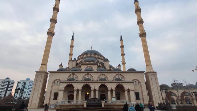 Центральная мечеть Сердце Чечни имени Ахмата Кадырова. Грозный.