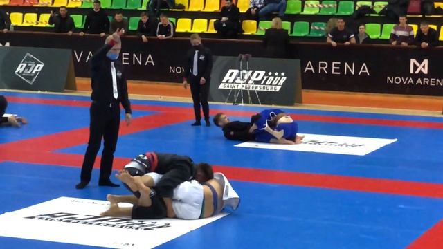 Ларионов Макар джиу турнир AJP 2021 СПб (ADULT 94 кг) финал