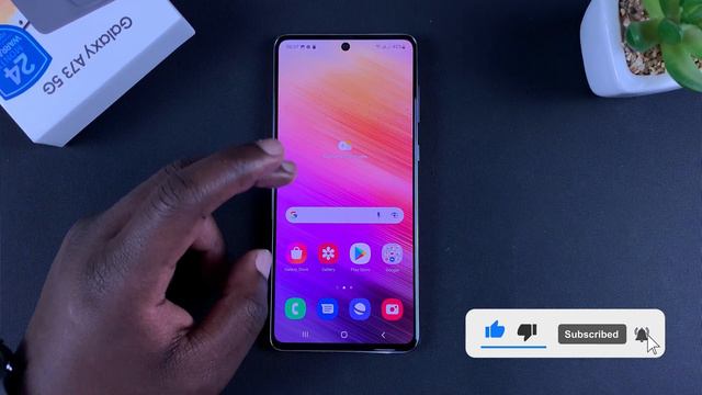 Samsung Galaxy A73 5G: How To Take Screenshots