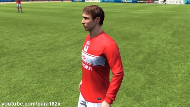 FIFA 13: FC Spartak Moscow Player Faces